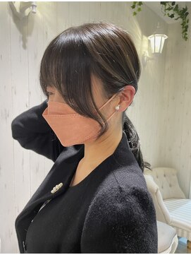 ラ ブランシュ 大宮(La Blanche) 大宮/ロングヘア/グレージュカラー/ボブウルフ/黒髪