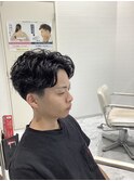 メンズリバースパーマ