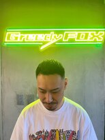 グリーディーフォックス 三軒茶屋(GreedyFOX)&nbsp;波巻き/マッシュパーマ/ウルフ/ハイライト<理容室>三軒茶屋