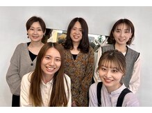 ヘアーズ ブルーヘブン(HAIR'S BLUE HEAVEN)の雰囲気（スタッフは全員薬剤知識豊富な実力派揃い!!何でも相談して下さい）