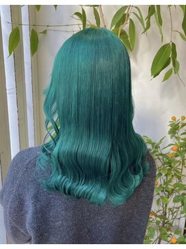 アン ブリーチ 大宮駅東口店(UN BLEACH) 【ブリーチカラー♪♪】ビビットグリーン♪♪