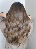 20代30代40代髪質改善カラーアッシュベージュ艶感ストレート