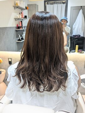 ナカドット エマノン 池袋(__naka.__ EMANON) 20代30代/髪質改善酸性ストカール/ナチュラルブラウン/池袋