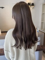 ヘアーデザイン シュシュ(hair design Chou Chou by Yone)&nbsp;マロンベージュ/ベージュ/艶カラー/イルミナカラー