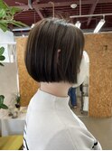 小顔似合わせカットアッシュ髪質改善カラー