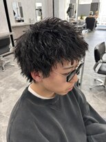 オム ブランシェ(HOMME BLANCHE’)&nbsp;【Natsuki】スパイキーショート×縦落ちツイストスパイラル