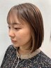 透明感カラー＋カット＋トリートメント18700円→11000円