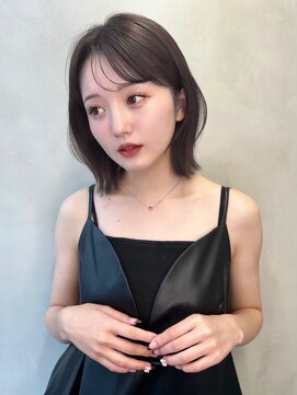 ロンドプロフィール 浦和(Lond profil) 前髪顔まわりボブレイヤーボブ顔まわり縮毛矯正ヤマモトケント