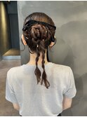 カチモリヘア×タイトアレンジ