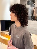 リブロ 三軒茶屋(LIBRO) スパイキーショートブルーブラックサーフカール