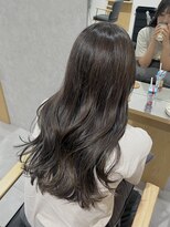 ソルア 上本町(solua)&nbsp;韓国風ヘア / グレージュ / 高濃度水素カラー / 20代 / 30代