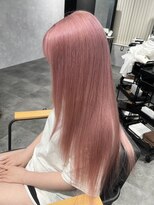 フィーネ つくば(Fi-Ne)&nbsp;ピンクベージュ　プルエクステ　レイヤーカット