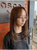 ミディアムレイヤーカット