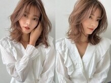 ◇アディクシーCOLOR◇赤みのあるブラウンを打ち消し【透明感】のある髪色に♪アッシュ系が得意なCOLOR!!