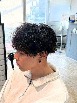 アルフレッド 瑞穂店(alfRed) 波巻きツイストスパイラル メンズパーマ