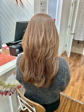 ユイマァル 倉敷店(YUIMARL) ハイレイヤー20代30代40代ホワイトベージュ柔らかい透明感カラー