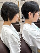 SOYON 平塚店【ソヨン】【2月25日オープン(予定)】&nbsp;くびれショート/ダークグレー/平塚ショート/丸みショート