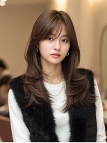 クレビアテン(CreBiA ten_)&nbsp;レイヤーカット/透明感/テラコッタブラウン