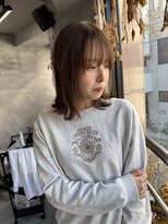 リュッカ(Lyuck)&nbsp;【MANA】ベージュブラウン×ボブレイヤー