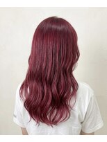 アロッタ 梅田茶屋町(alotta) マゼンタレッド×ロングウェーブ