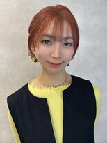 サーカス 町田(circus)&nbsp;ミルクティーブロンド/ダークブルー/デジタルパーマ/町田