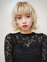マセナ(Masena) 切りっぱなしショートウルフボブ/