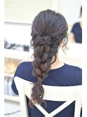 よつあみとねじりの編み下ろし
