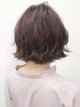 キューズ クラブ(cuz KLUB) 【cuzKLUB】ボブ×バイオレットピンク