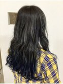 ブルーベージュグラデーション