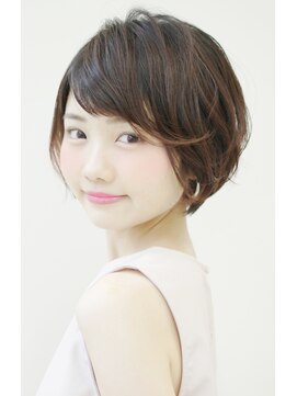 ラグエル(RAGUEL) 30代からの前下がりショートボブ