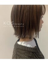 ケーオーエスビューティー(K O S beauty)&nbsp;切りっぱなしボブ