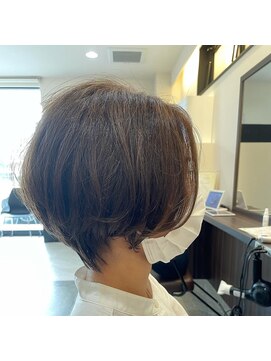 グランドール 下曽根店(Grandoll) エアリーショートボブ×アッシュベージュ