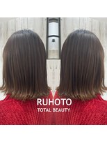 ルホート Ruhoto&nbsp;切りっぱなしボブ×外ハネ