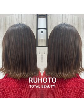 ルホート Ruhoto 切りっぱなしボブ×外ハネ