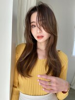 クイーン バイ ノイズ 西院(QUEEN by noism)&nbsp;韓国風 モカグレージュスタイル レイヤーカット