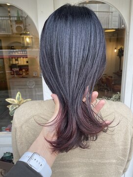 アトリエ ニノ 下北沢(atelier NINO) 毛先カラー【atelier nino下北沢/下北沢駅】