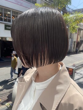 ヌード(NUDE) 「NUDE」#20代30代40代ミニボブ 前下がりボブ 大人ショートボブ