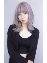 オズ 郡山桑野店(OZ)&nbsp;ハイトーンウルフでモードなお洒落ヘア