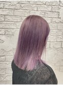 ハイトーン寒色ラベンダーカラー韓国ヘア(北千住/北千住駅/)
