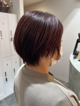 ヘアデザイン ディクト(hair design D.c.t) 大人丸みショート