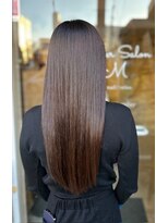 アトリエサロンドットエム(Atelier Salon .M) 骨格矯正カット+極艶髪カラーリング+3stepトリートメント
