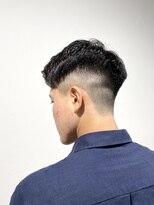 レンゲン(LENGEN) 束感刈り上げビジネス七三ツーブロックアップバング１０4９