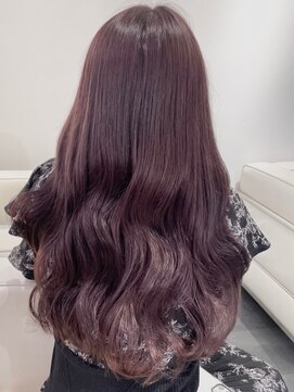 ベレーザ 渋谷(BELEZA) 4186アッシュブラックパープルブラック波巻きヘルシースタイル