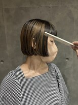 ペニー(PENNY)&nbsp;ボブ1ブリーチデザイン