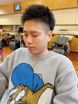 かっとはうすウィズ(With）&nbsp;メンズツーブロック、スパイキーショートスタイル！！