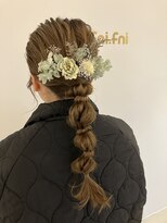 フニフニ(fni.fni)&nbsp;カット＋イルミナカラー＋Aujua頭皮保湿スパ＋marbb付き