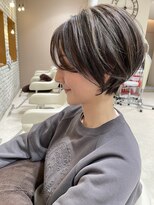ヘアポケット スタイル店(HAIR POCKET) 大人ショートハイライト