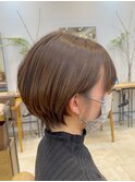 【お客様ヘア】お手入れ楽々◎丸みショート