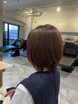 ソイクフ 四条大宮店(SOY-KUFU) 大人可愛い◎20代30代40代シアーカラーナチュラルカールセミディ