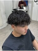 【菊地瞬平】ツイストスパイラルパーマ(横浜/メンズパーマ)